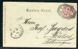 Autriche - Entier Postal De Saak En 1896 - Ref D223 - Sonstige & Ohne Zuordnung