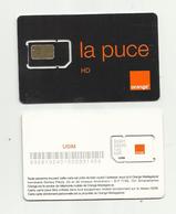 Madagascar Malagasy RARE NOIRE HD Carte SIM NEUVE  /  SCARCE BLACK HD NEW SIM Card ORANGE MADAGASCAR - Madagascar