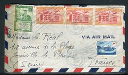 Dominicaine - Enveloppe Pour La France En 1945 Avec Contrôle Postal - Ref D253 - Repubblica Domenicana