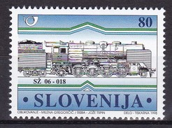 1998, Slowenien, Slovenia, Mi. 231, MNH **, Dampflokomotiven. - Slovénie