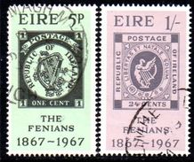 Ireland 1967 Fenian Rising Centenary Set Of 2, Used, SG 235/6 - Usati