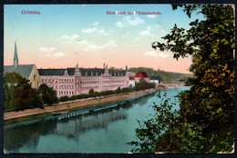 A9619 - Grimma - Blick Nach Der Fürstenschule Schule - Feldpost 1. WK WW Reg 106 - 1916 - Hermann Seibt Meissen - Grimma