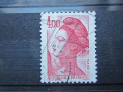 VEND BEAU TIMBRE DE FRANCE N° 2244 , TRAIT DANS LE COU !!! - Used Stamps