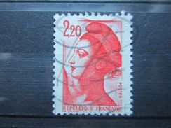 VEND BEAU TIMBRE DE FRANCE N° 2376 , AVEC MACULAGE !!! (d) - Used Stamps