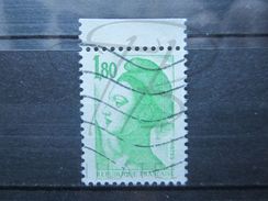 VEND BEAU TIMBRE DE FRANCE N° 2375 , BANDE PHOSPHORE A CHEVAL HORIZONTALEMENT !!! (c) - Used Stamps