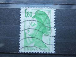 VEND BEAU TIMBRE DE FRANCE N° 2375 , BANDE PHOSPHORE A CHEVAL HORIZONTALEMENT !!! (e) - Used Stamps