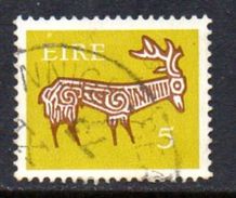 Ireland 1971-5 Gerl Decimal Definitives 5p Stag Value, Used, SG 295 - Usados