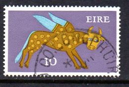 Ireland 1971-5 Gerl Decimal Definitives 10p Value, Type II, Used, SG 299a - Oblitérés