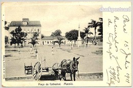 MACEIÓ - Praça Da Cathedral  ( Ed.Livraria Fonseca) Carte Postale - Maceió