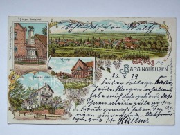 GERMANIA Gruss Aus BARSINGHAUSEN Deister Hotel AK Old Postcard Deutschland - Barsinghausen