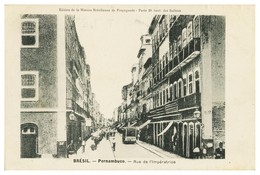 PERNAMBUCO - Rue De L'imperatrice. Carte Postale - Recife