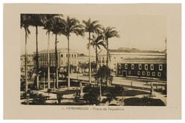 PERNAMBUCO -Praça Da Republica . ( Nº 1) Carte Postale - Recife