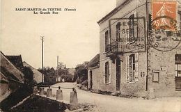 - Depts Div.-ref-WW287 - Yonne - Saint Martin Du Tertre - St Martin Du Tertre - La Grande Rue - - Saint Martin Du Tertre