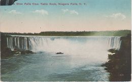 AK Niagara Falls Horse Shoe Falls From Table Rock Bei Tonawanda Buffalo St. Catharines Cheektowaga NY New York - Buffalo