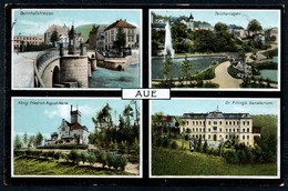 A9666 - Aue - MBK - Gel 1910 - Ottmar Zieher - Aue