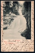 A9668 - Gruß Aus Falkenstein Rissfälle - Gel 1902 - Damker - Falkenstein (Vogtland)