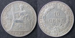 INDOCHINE  10 Cent 1923  INDOCINA  INDO-CHINA  PORT OFFERT - Andere - Azië