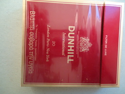 GREECE EMPTY TOBACCO BOXES IN DRACHMAS DUNHILL - Cajas Para Tabaco (vacios)
