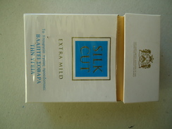 GREECE EMPTY TOBACCO BOXES IN DRACHMAS  SILK CUT - Contenitori Di Tabacco (vuoti)