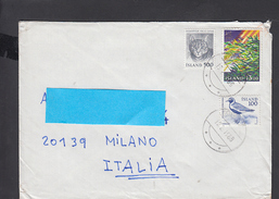 ISLANDA  1988 - Lettera Per  Italia - Storia Postale