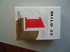 GREECE EMPTY TOBACCO BOXES IN DRACHMAS  ASSOS 1 MILD - Cajas Para Tabaco (vacios)