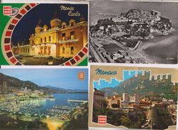 5 CPM MONACO (voir Timbres) - Verzamelingen