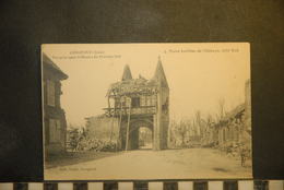 CP, 02, LONGPONT - PORTE FORTIFIEE DE L' ABBAYE, COTE SUD - Autres & Non Classés