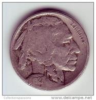 - USA - Etats Unis - Five Cents Buffalo 1927 D. - 1913-1938: Buffalo