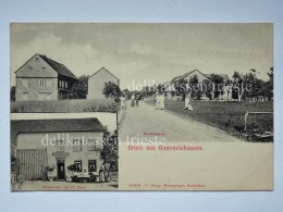 GERMANIA Gruss Aus GAMMELSHAUSEN Wirtschaft Henn Gasthaus DEUTSCHLAND AK Old Postcard - Göppingen