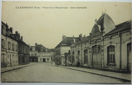 PLACE DE LA RÉPUBLIQUE - SALLE GAMBETTA - CLERMONT - Clermont