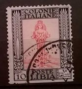 FRANCOBOLLI STAMPS ITALIA ITALY 1921 COLONIA LIBIA SERIE ANTICHE - Libye