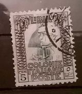 FRANCOBOLLI STAMPS ITALIA ITALY 1921 COLONIA LIBIA SERIE ANTICHE - Libië