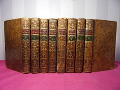 LETTRES JUIVES Ou Correspondance Philosophique Marquis D'Agens 8/8 Vols 1777 - Bis 1700