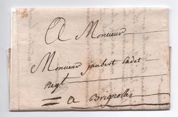 1776 - LETTRE De BRIGNOLES Pour BRIGNOLES (VAR) - 1701-1800: Precursors XVIII