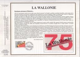 Carte Max CEF Soie 2548 La Wallonie - 1991-2000