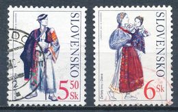 °°° SLOVENSKO - Y&T N°341/42 - 2001 °°° - Used Stamps