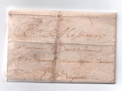 1738 - LETTRE D'AVIGNON (VAUCLUSE) Pour BRIGNOLES (VAR) - 1701-1800: Vorläufer XVIII