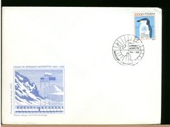 POLSKA - FDC 1991 - POLO SUD  - PINGUINO - Antarktischen Tierwelt