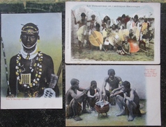 Afrique Sud Lot 4  Cpa Zulu  Voir Photos - Afrique Du Sud