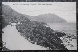 Afrique Sud Marine Drive Showing Chapman's Peak And Slangkop  Cpa Bien  Timbrée - Sud Africa