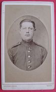 Old Kabinet Photo - German Soldier, Mainz, Leonhard Wiehl - Fotografie