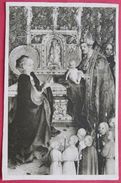 POPE WITH BABY JESUS, HOLY CARD 1938 - Papas