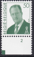 Albert II 2662 ** Pl. 2  Type MVTM - 1991-2000