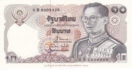 BILLETE DE TAILANDIA DE 10 BAHT DEL AÑO 1995 120 AÑOS DEL MINISTERIO DE FINANZAS  (BANKNOTE) SIN CIRCULAR-UNCIRCULATED - Thaïlande
