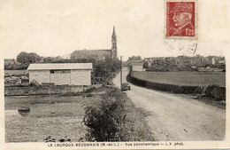 CPA - Le LOUROUX-BECONNAIS (47) - Aspect De L'entrée Du Bourg En 1942 - Le Louroux Beconnais