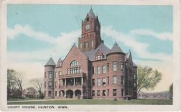 AK Clinton Court House Hall A Davenport Camanche Sixmile Goose Lake Low Moor Elvira Iowa IA United States USA - Davenport