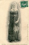 Mazieres En Gatine Costume De Paysanne Circulee En 1908 - Mazieres En Gatine