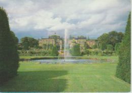 (UK503)  SHEFFIELD. RENISHAW HALL AND GARDEN FROM THE SOUTH - Sheffield