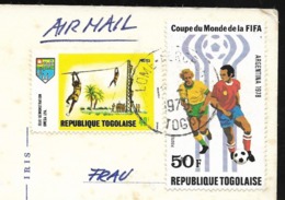 TOGO West Africa Cuisson Des Poteries Potteries Cooking Stamp FIFA World Cup Argentina 1979 - Togo