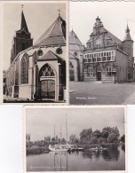 2775262Woerden, Slikkendam &ndash; Museum &ndash; Ned. Herv. Kerk (3 Kaarten) (zie Hoeken, Randen En Achterkant) - Woerden